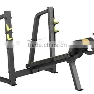 JG-1639 Professional Free Weight Commercial Fitness Equipment /Gym Machine/ Olympic Decline Bench thumbnail-2