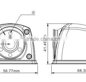 9-inch Rear View System With Built-in Dvr Monitor for Car thumbnail-5