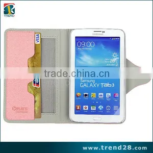 High Quality Fashion Design Tablet Leather Case for Samsung Tab 3 thumbnail-3