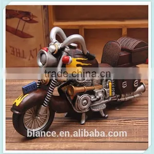 Vintage Resin Motorcycle Figurine Bar and Night Club Decoration thumbnail-2