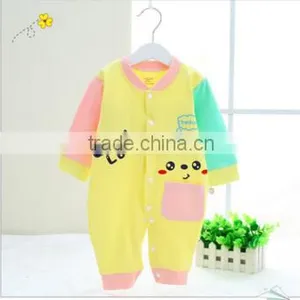 Spring and Autumn Baby Soft Cotton Romper thumbnail-1