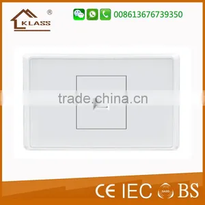 EU Standard Tel/Computer/SCHUKO/TV/SAT/FRENCH Wall Socket thumbnail-1
