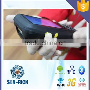2015 Hot Selling ! Handheld PDA Terminal Android Barcode Scanner,RFID, WIFI, 3G, GPS thumbnail-1