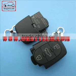 OkeyTech VW 3+1 Button Remote Cover Part (Round Head) for vw Remote Key Case for Key Cover vw Key Shell thumbnail-1