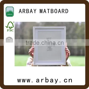 Custom Wholesale 32"x40", 30"x42",32"x44", 40"x60" High Grade Acid-free Precut / Uncut ( Mount ) Matt Board thumbnail-3