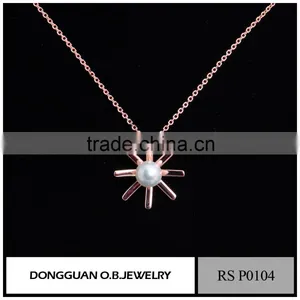 Charm Necklace Statement Crystal Jewelry Pendant Wholesale thumbnail-2