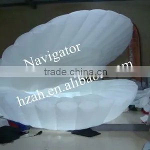 New Attrative Giant Inflatable Shell for Wedding Stage Decor thumbnail-2