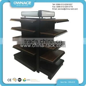 Wooden Color Bracket for Shelf Chinese Antique Display Shelf thumbnail-1