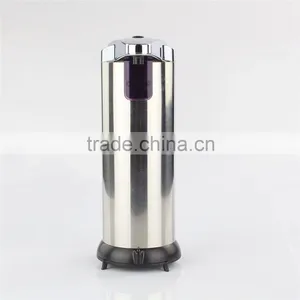 New Stainless Steel Automatic Handsfree IR Sensor Soap Liquid Sanitizer Dispenser thumbnail-2