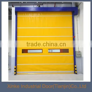 Indoor and Outdoor Isolation Protection Automatic Fast Pvc Roller Shutter Door thumbnail-2