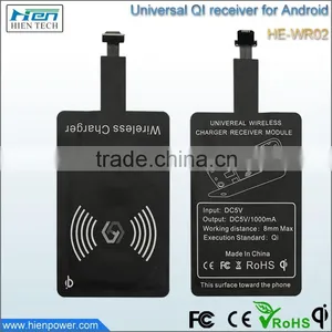 Smart Phone Wireless Charger Receiver for Huawei p8 Lite qi Universal Wireless Charger Receiver for Xiaomi Redmi 1s thumbnail-1