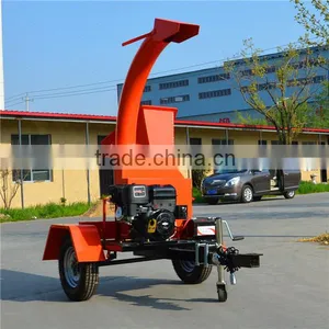 TC4 China Supplier 13hp Diesel Wood Chipper Shredder Machine thumbnail-5