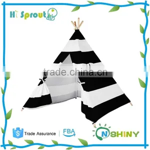 Popular Teepee Tents Kids Children's Teepees Toy House Party Roof Tents for Sale thumbnail-1