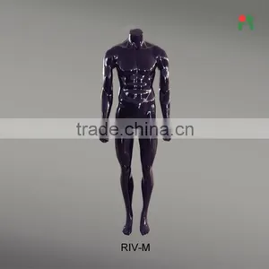 Fashion Design Fiberglass Male Mannequin on Sale Male Dummy Doll for Display Light up Mannequins RIV-M thumbnail-1