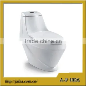 1026 Popular Floor Mounted AREEJ Sanitary Ware wc Toilet, Golden Dragon One Piece Toilet, Washdown Ceramic Toilet thumbnail-1