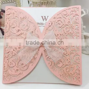 Wholesale Luxury Handmade Decoration Greeting Wedding Invitation Cards thumbnail-3
