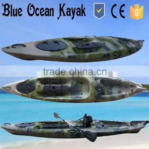 Pure Green and Grey Fishing Kayak/rudder Kayak/pedal Kayak thumbnail-1