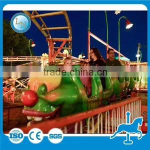 Cheap Fun Park Amusement Mini Caterpillar Roller Coaster thumbnail-3