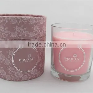 Wholesale Round Shape Paper Candle Box With Lid thumbnail-1