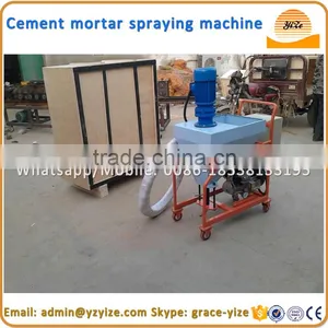 Wall Putty Cement Spray Plaster Machine/ Cement and Putty Spraying Machine thumbnail-1