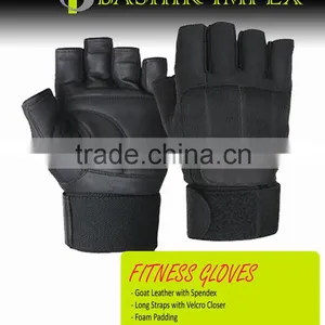GOAT QUALITY LEATHER WEIGHTLIFTING GLOVES thumbnail-1