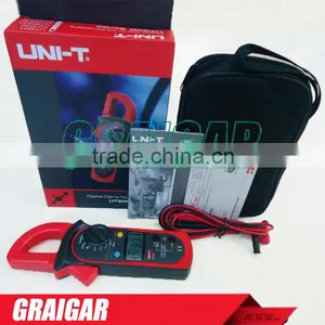 UNI-T LCD Digital Clamp Multimeter Ohm DMM DC AC Current Voltmeter UT201 thumbnail-1
