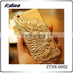 Wholesale Angel's Wings Metal Mobile Phone Shell for Iphone thumbnail-1