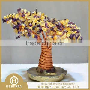 New Fashion Wholesale Gemstone Trees Amethyst and Cirinte Crystal thumbnail-1