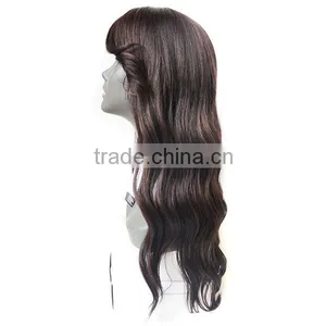 Latest Wholesale 100% Human Hair Loose Deep Remy Wigs Indian Women Hair Wig thumbnail-5