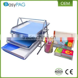 EasyPAG Luxury Multifunction 4 in 1 Mesh Office Desk Organizer Set thumbnail-2