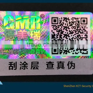 High Quality Laser Printing Holographic Self Adhesive Label thumbnail-6