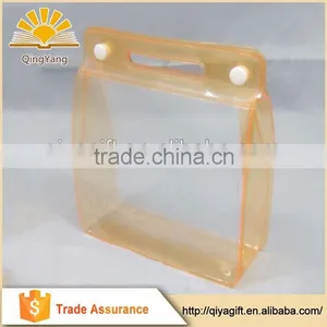 Clear Pvc Plastic Bag With Snap Button thumbnail-1