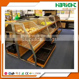 Supermarket Shelf Rack Vegetable and Fruit Display Shelves thumbnail-5