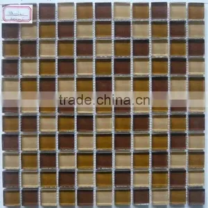 Luxury Interior Wall Crystal Glass Mosaic Tile thumbnail-1