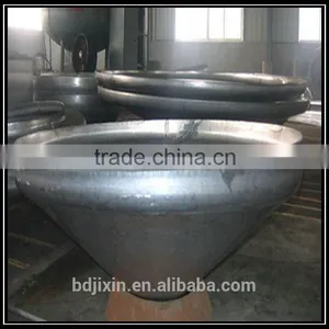 Conical Stamping Steel Dished End , ASME Stainless Steel Cone Pipe Fittings thumbnail-5