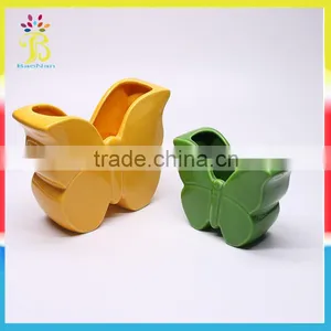 The Butterfly Decorative Home Ceramic Flower Pot thumbnail-1