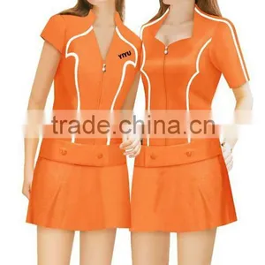 Hot Selled Sales Woman Promotional Uniform (OEM) thumbnail-1