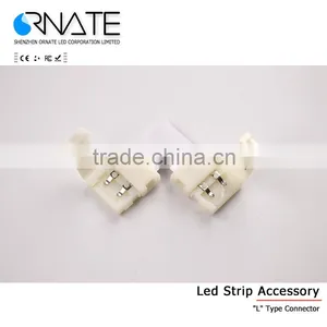 10mm 2pin Led Connector for Single Color Led Strip 5050 Two Connectors Adapter Easy Connect no Need Soldering thumbnail-3