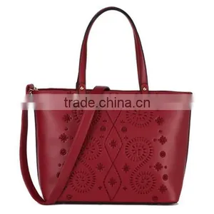 Fashion Ladies Embroideried Pu Handbag thumbnail-2