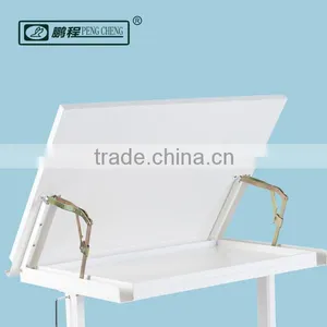 Modern Manual Hand Crank Wood Drafting Desk thumbnail-5
