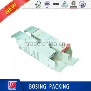Recyclable Ivory Board Packaging Box for Hand Cream thumbnail-1