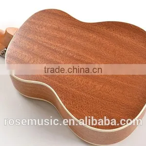 China Cheap High Quality 21" Ukulele Wholesale Wooden Ukulele thumbnail-3