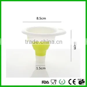 Food Grade Silicone Funnel Kitchen Tool Foldable Mini Funnel thumbnail-5