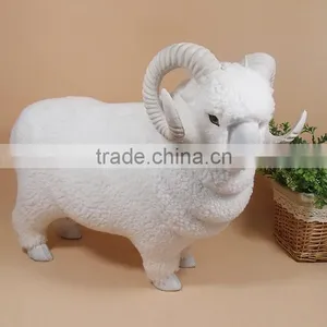 Handmade Life Size Plush Stuffed Goat Toys Recorder Sound thumbnail-1