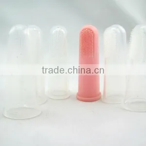 2017 Custom Toothbrush Tooth Brush With FDA/LFGB Silicone Baby Toothbrush thumbnail-4