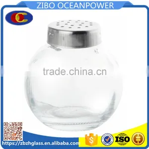 High Quality Ball Type Glass Spice Bottle Jar thumbnail-1