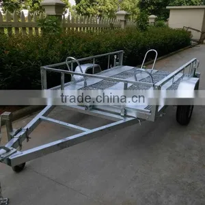 8x5 Hot Sale Landscape Utility ATV Trailer thumbnail-2