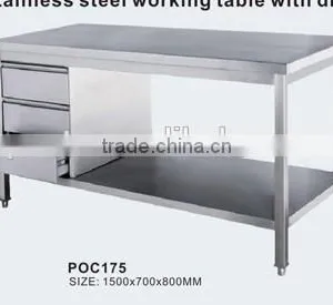 Stainless Steel Worktable for Kitchen thumbnail-1