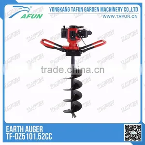 52cc Gasoline Power Earth Auger With 100mm,150mm,200mm,300mm Drills thumbnail-1