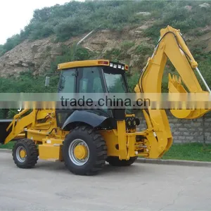 Good Quality SAM388 Backhoe Loader for Sale thumbnail-4